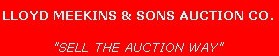 Lloyd Meekins & Sons Auction Company